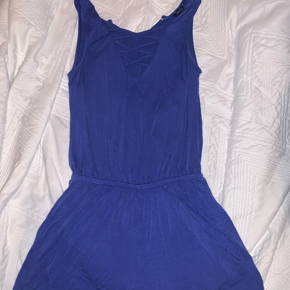Rue 21 Blue Romper